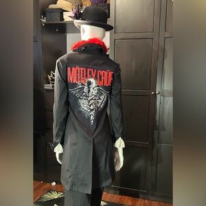# 139  Sexy, grunge, rock and roll Mötley Crüe Handcrafted coat